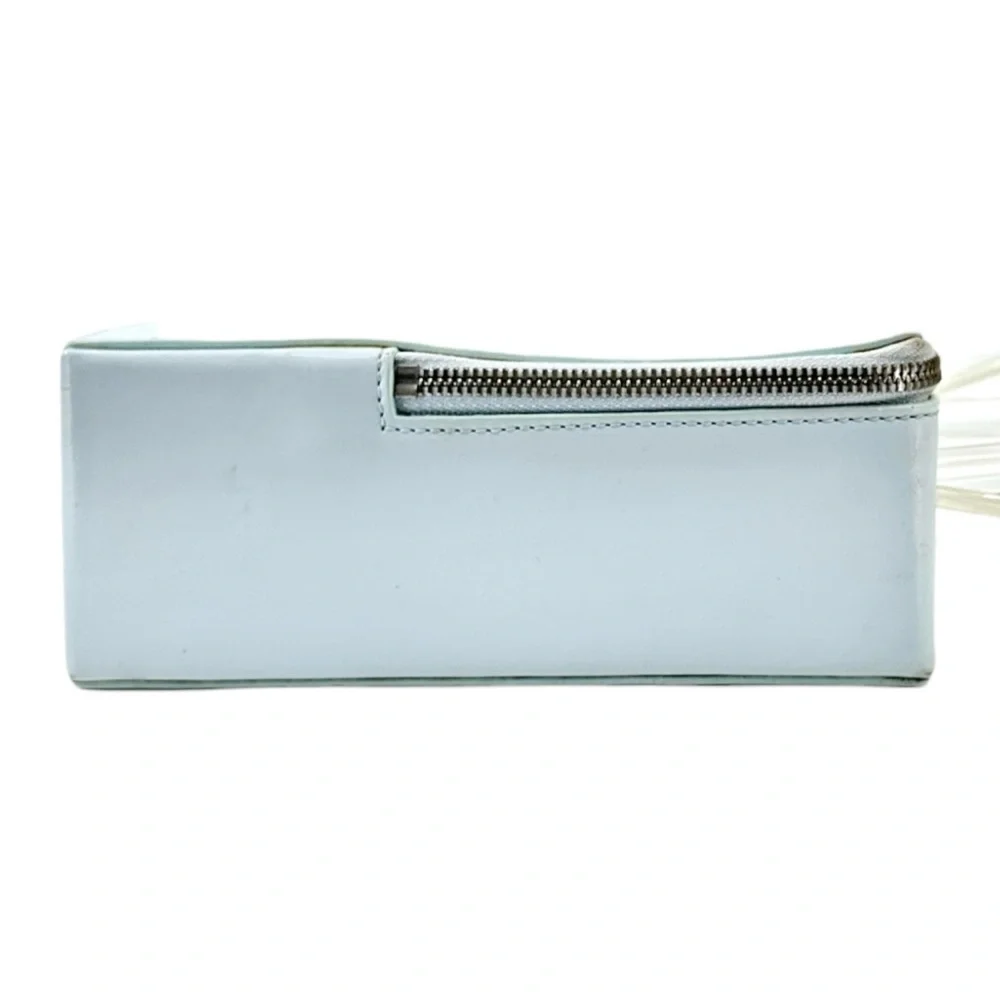 Building Block Box In Cloud - Light Baby Blue Crossbody Hard Shell Box Bag - Picture 7 of 11